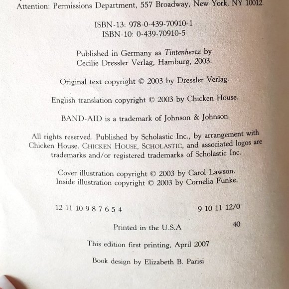 Inkheart by Cornelia Funke (2004, Trade Paperback) Book - Picture 2 of 5